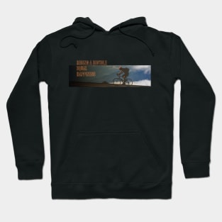 Riding A Bicycle Equal Happiness Hoodie